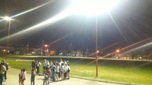 Inauguraron iluminación en la Pista de Atletismo “Rubén González”