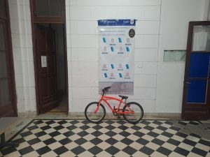 Recuperaron una bicicleta abandonada en la Plaza Torre Tanque