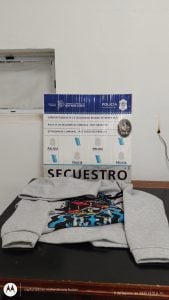 Preso por robar una prenda de vestir
