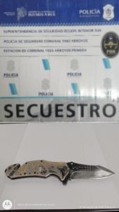 Amenazó de muerte a un vecino con una navaja y fue aprehendido