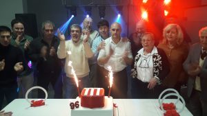 Quilmes celebró 96 años y reconoció a los campeones de básquet del´80