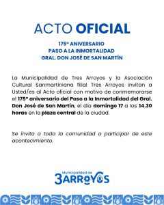 A 175 años de la muerte de San Martín, se honra al Padre de la Patria