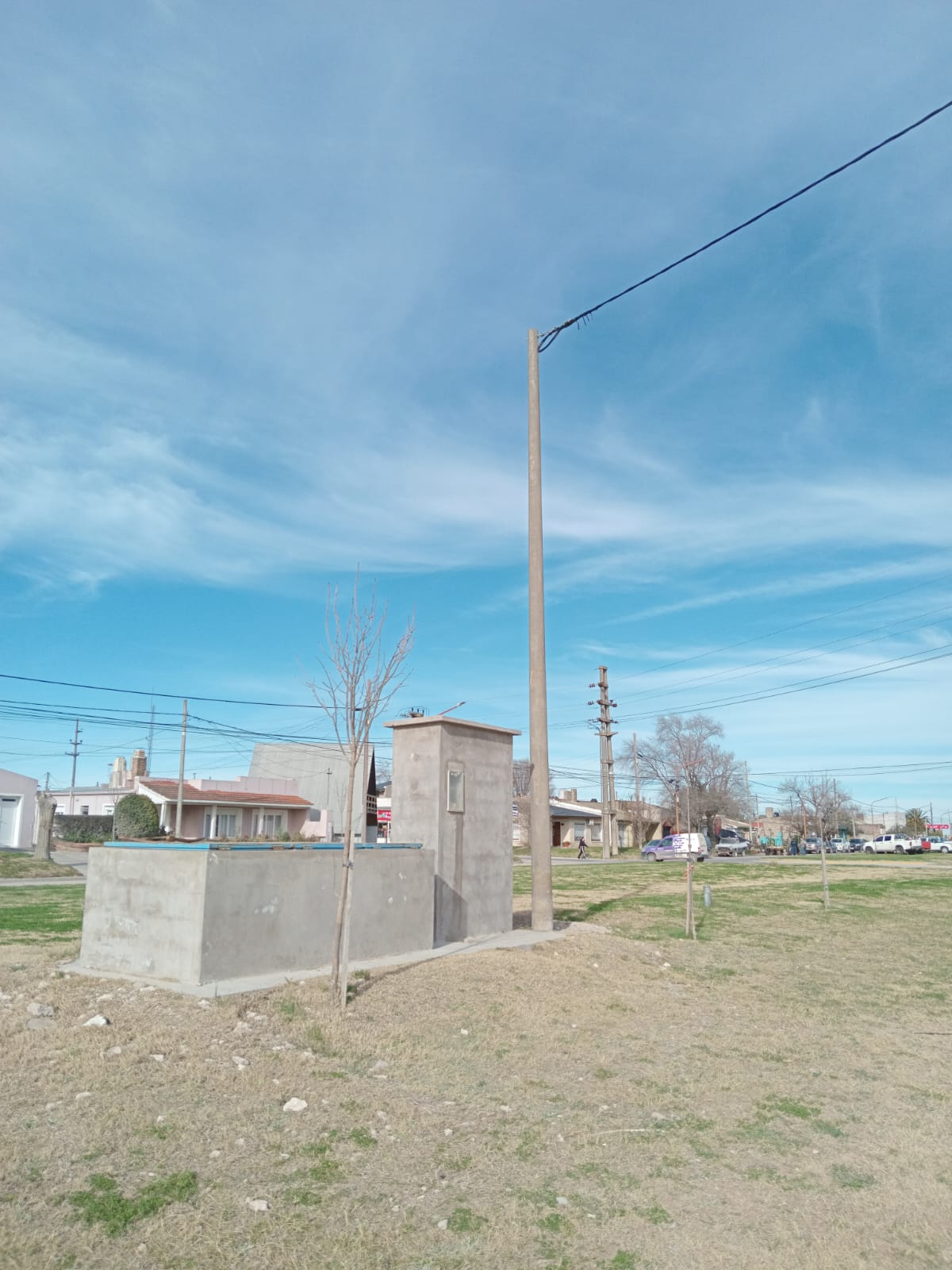 Se reanudó la obra de agua potable. Vial Agro amplió el contrato