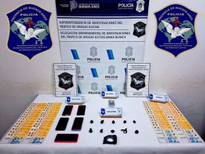 Allanamientos en Monte Hermoso: Tres personas detenidas y cocaína secuestrada