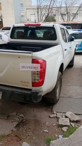 Fue recuperada una camioneta robada