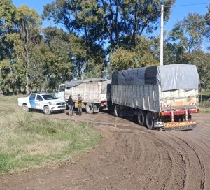 Barrow: CPR infraccionó a transportistas por dañar caminos rurales