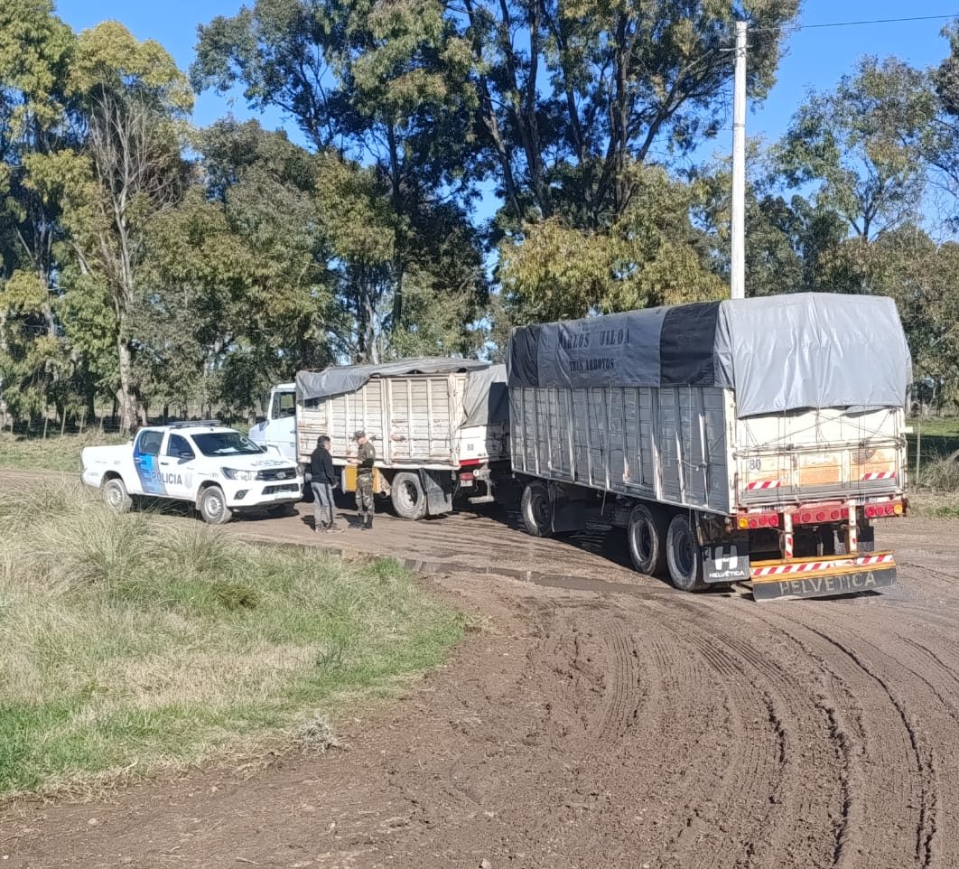 Barrow: CPR infraccionó a transportistas por dañar caminos rurales