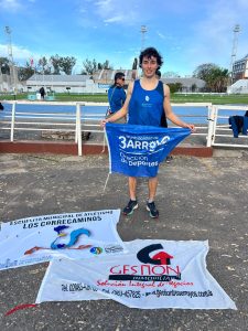 Atletismo: Ayrton Sanguinetti terminó 6° en el Campeonato Argentino U-20