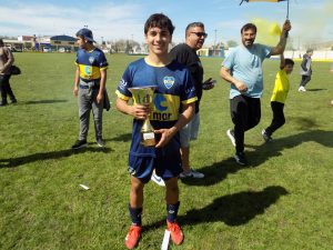 Fútbol de Primera: Luego del triunfo, Boca recibió la copa del Clausura
