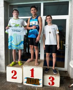 Destacada actuación de nadadores de la ENTA en competencia de la Liga Regional