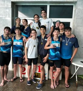 Destacada actuación de nadadores de la ENTA en competencia de la Liga Regional