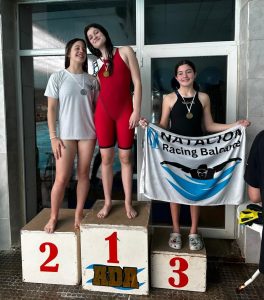 Destacada actuación de nadadores de la ENTA en competencia de la Liga Regional