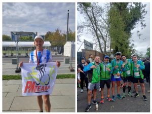 Integrantes de PM Team corrieron los 42K de Buenos Aires