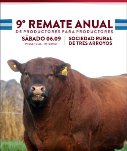 “De productores para productores”: Arzoz & Cía con Madelan rematan este sábado en la Rural