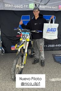 Notable participación de Nicolás Della Penna en el Enduro del Invierno