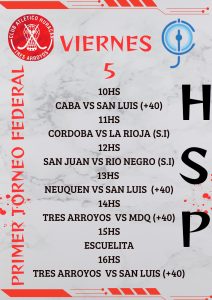 Comienza el Primer Torneo Federal de Hockey sobre Patines