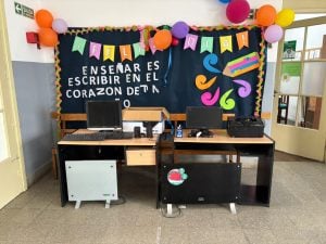 Eternet acompañó a la Escuela Primaria N° 15 “Juan Bautista Alberdi” (audio)