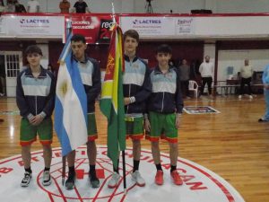 Básquet U – 17: Ceremonia de Apertura y Tres Arroyos puntero