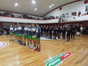 Básquet U – 17: Ceremonia de Apertura y Tres Arroyos puntero