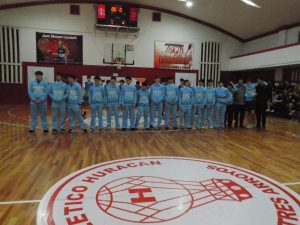 Básquet U – 17: Ceremonia de Apertura y Tres Arroyos puntero