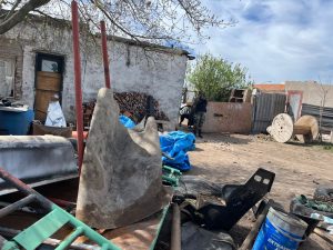 Estamos tan mal que los ladrones roban basura