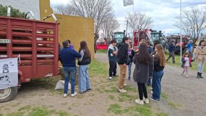 (Video) Ceferino Muda ganador del concurso “Adivine el peso del Novillo”, realizado en la EXPO Rural