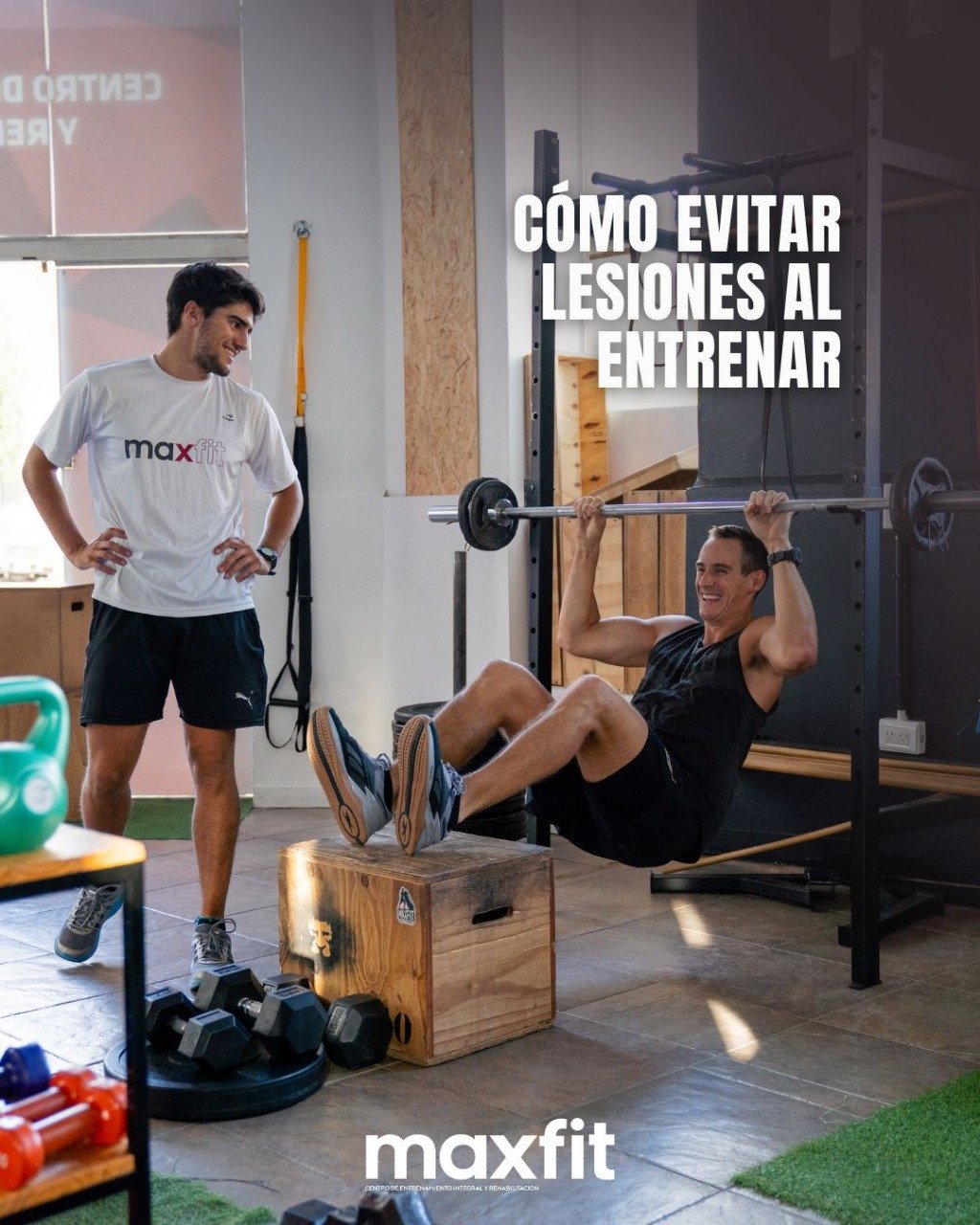 Cómo evitar lesiones al entrenar