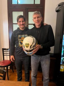 Manuel Feito y un regalo muy especial para Franco Colapinto
