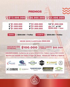 Llega el 2º concurso de pesca de Independiente de Dorrego en Marisol