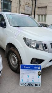 Fue recuperada una camioneta robada