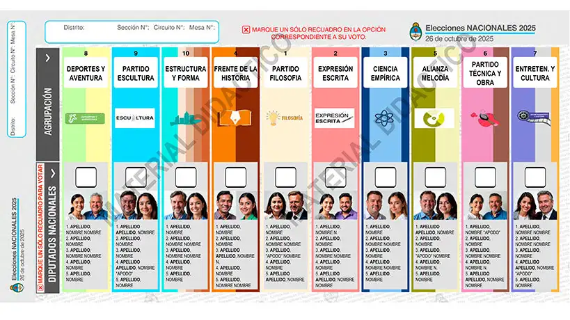 Video Cómo Votar Con La Boleta única De Papel En Octubre Lu24