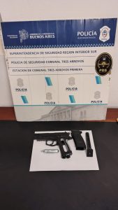 Aprehenden a hombre que amenazó a su vecino con arma de aire comprimido