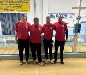 Bochas: Estudiantes, Campeón de Tríos de 1ª Categoría