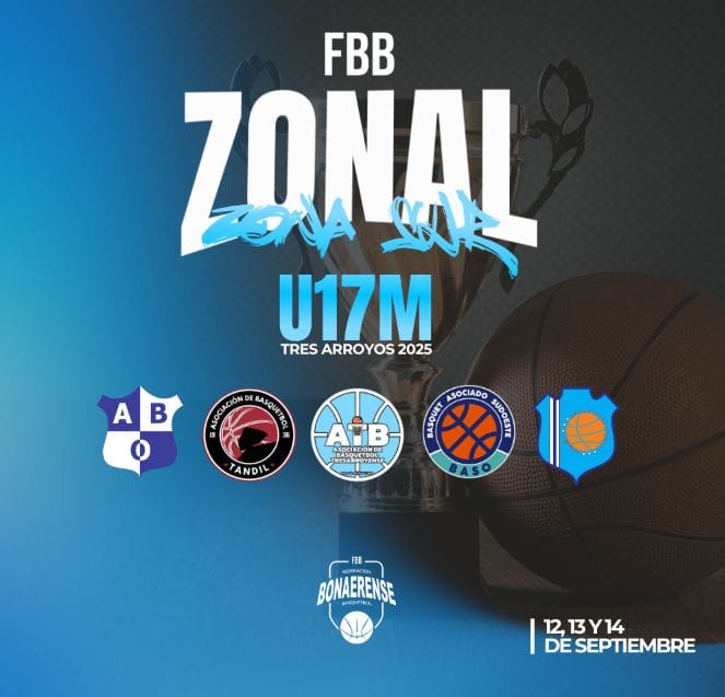 Comienza el Zonal U17 masculino de básquet