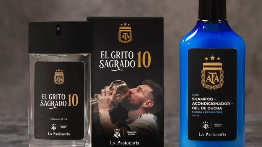 El Grito Sagrado: la Selección Argentina tiene su propia línea de perfumes