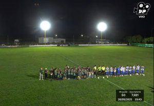 Guisasola: Emocionante acto inaugural de iluminación en cancha de Progreso (video)