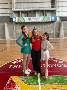 Dos patinadoras de Huracán competirán en el Torneo Nacional Copa González Molina