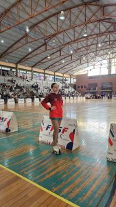 Patín artístico: Alma Croce y Catalina Paolini participaron en el Nacional