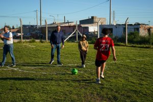 Se inauguró la nueva plaza en el Barrio Municipal