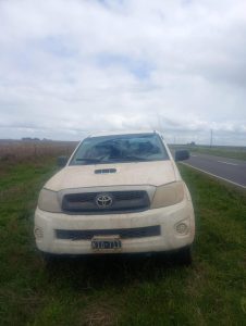 Este martes: Choque en cadena en el Km 525 de la Ruta 3