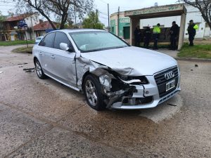 Accidente sin heridos en Rodríguez Peña y Caseros