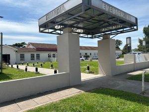 Chaves: Renovación del frente de la guardia del Hospital “Anita Eliçagaray”