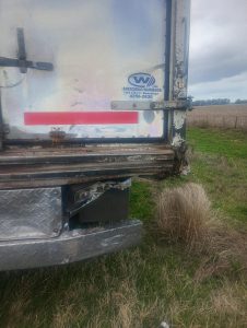 Este martes: Choque en cadena en el Km 525 de la Ruta 3
