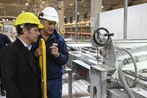Olavarría: Kicillof con productores, comerciantes y representantes gremiales