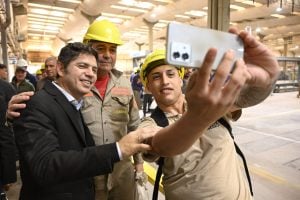 Olavarría: Kicillof con productores, comerciantes y representantes gremiales