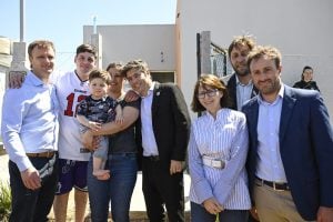 Olavarría: Kicillof con productores, comerciantes y representantes gremiales