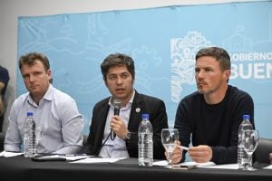 Olavarría: Kicillof con productores, comerciantes y representantes gremiales