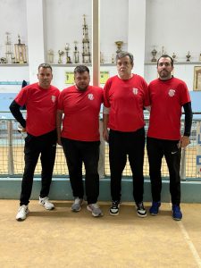 Bochas: Estudiantes campeón del torneo de Tríos de 2ª categoría