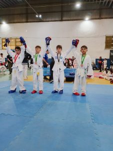 Taekwondo: Presencia tresarroyense en Villa Gesell