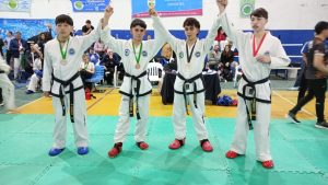 Taekwondo: Presencia tresarroyense en Villa Gesell